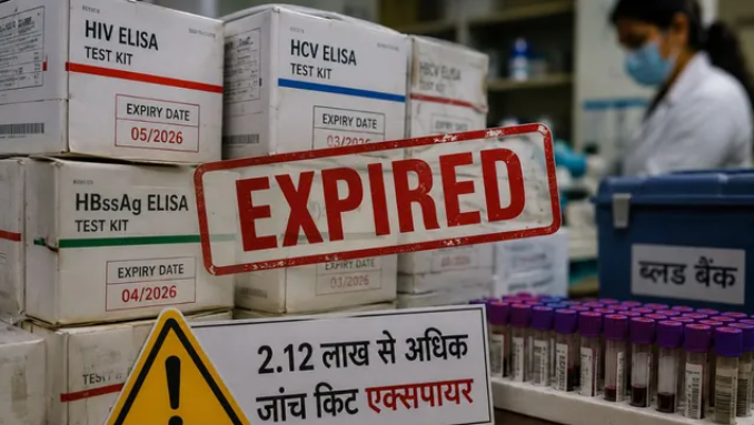 बिहार में बड़ा स्वास्थ्य संकट, 2.12 लाख HIV और हेपेटाइटिस टेस्ट किट जांच से पहले ही एक्सपायर